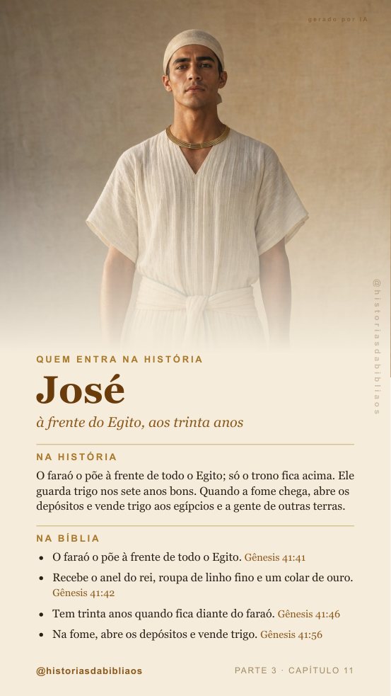 Os personagens